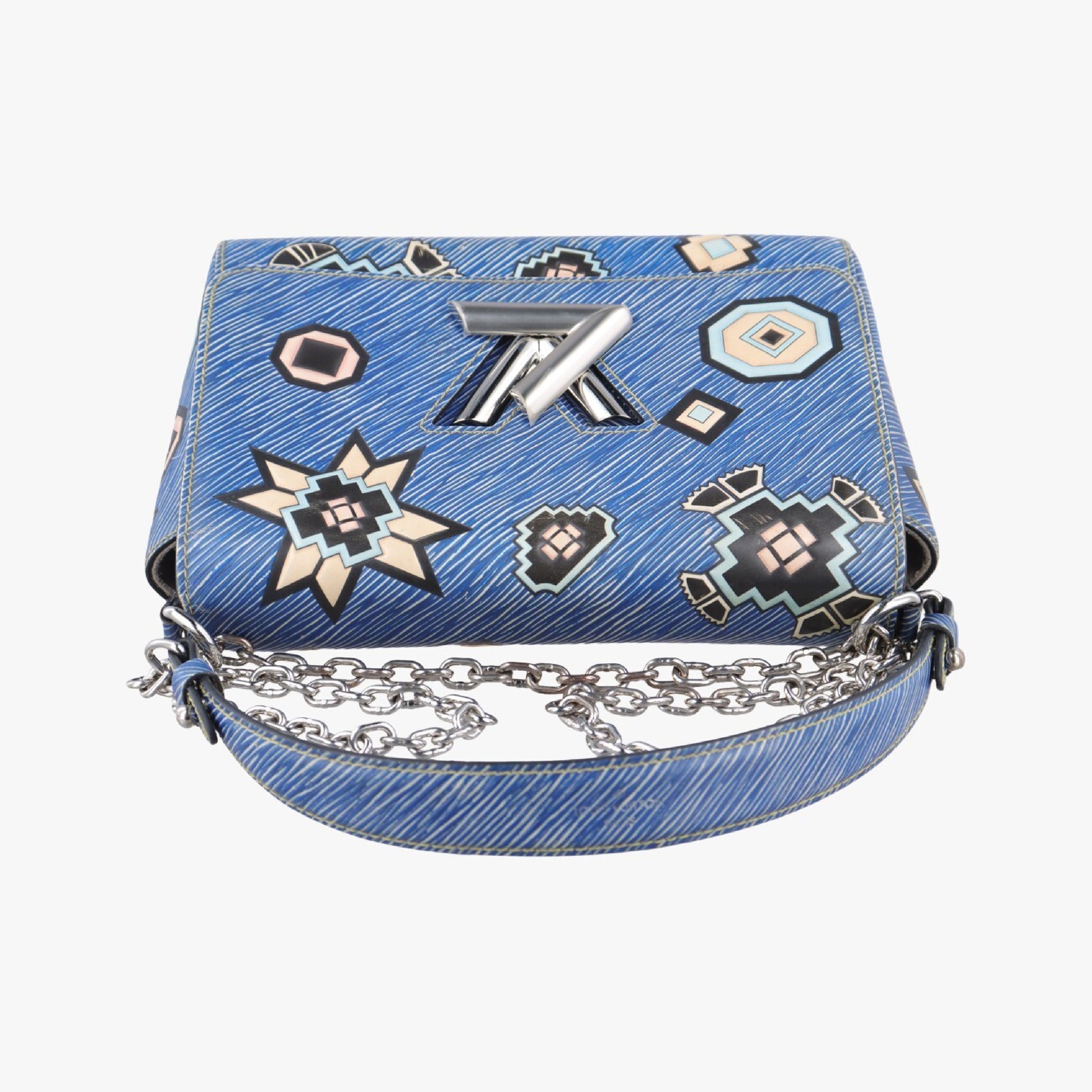 LOUIS VUITTON Twisted MM Blue x Multicolor Epi M54865FL3185 Shoulder Bag
