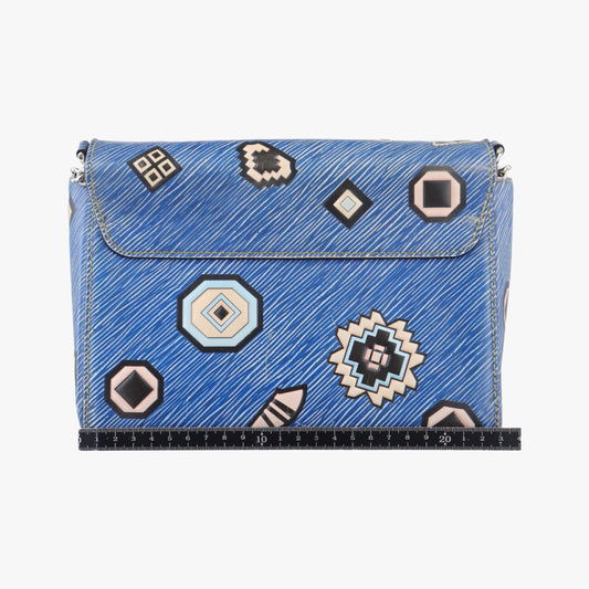 LOUIS VUITTON Twisted MM Blue x Multicolor Epi M54865FL3185 Shoulder Bag