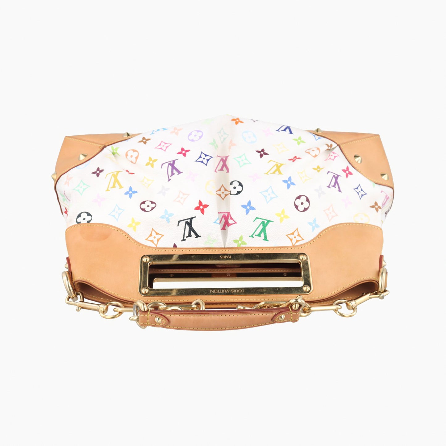 LOUIS VUITTON Judy GM Bronze Monogram Multicolor M40253 Unknown Shoulder Bag