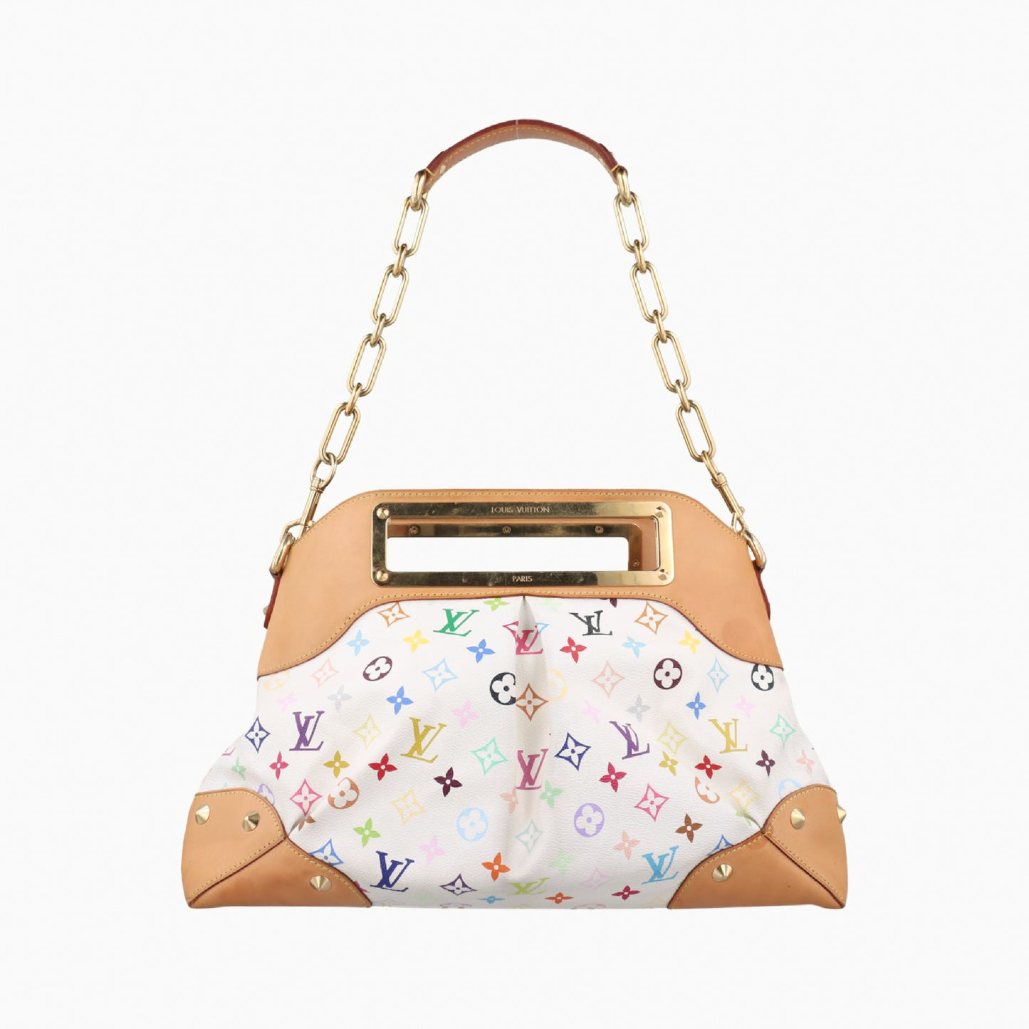 LOUIS VUITTON Judy GM Bronze Monogram Multicolor M40253 Unknown Shoulder Bag
