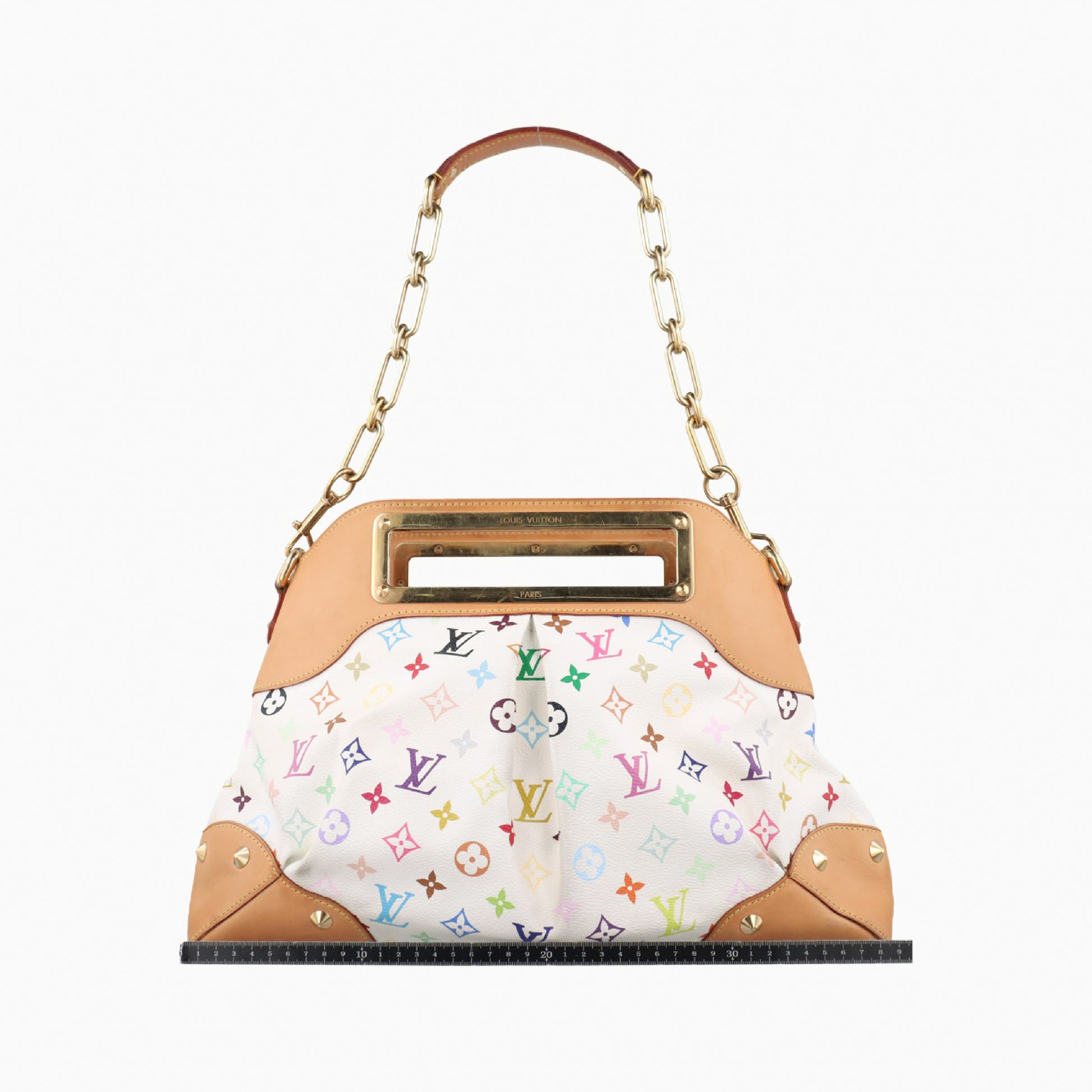 LOUIS VUITTON Judy GM Bronze Monogram Multicolor M40253 Unknown Shoulder Bag