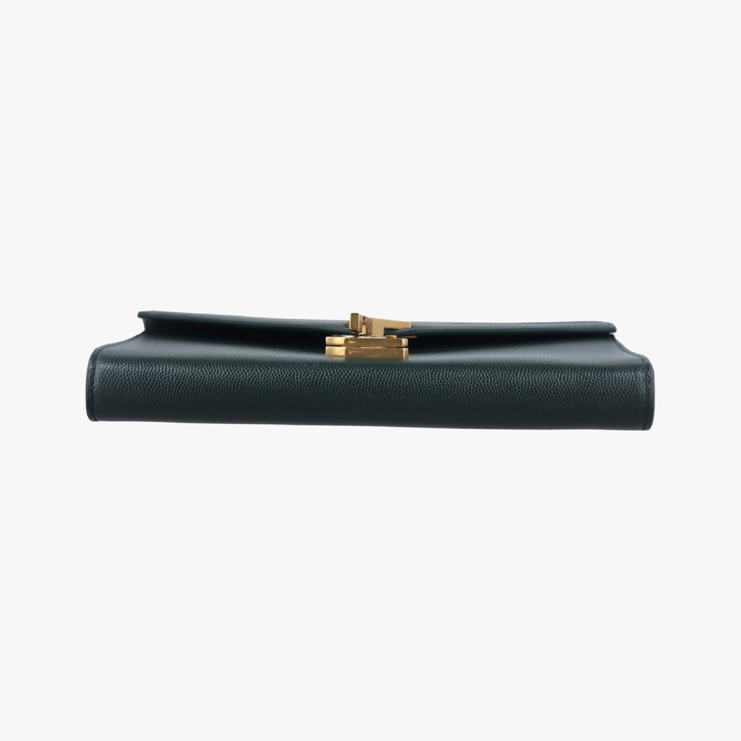 Yves Saint Laurent Cassandra Green Leather Shoulder Bag 582334 CBL582334.0319