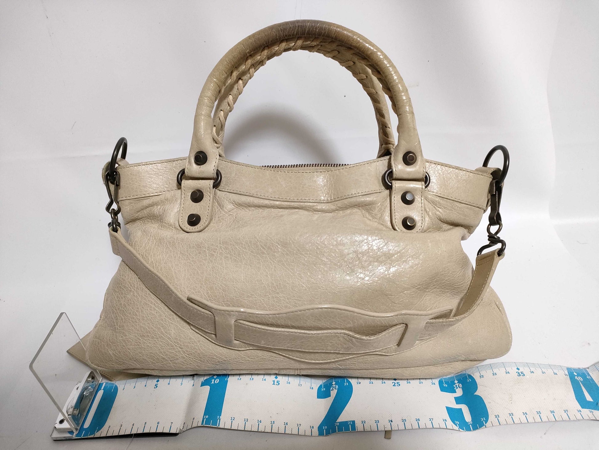 BALENCIAGA The City BALENCIAGA Balenciaga 2way Tote Bag Shoulder Bag Leather The City First THE CITY Classic Handbag