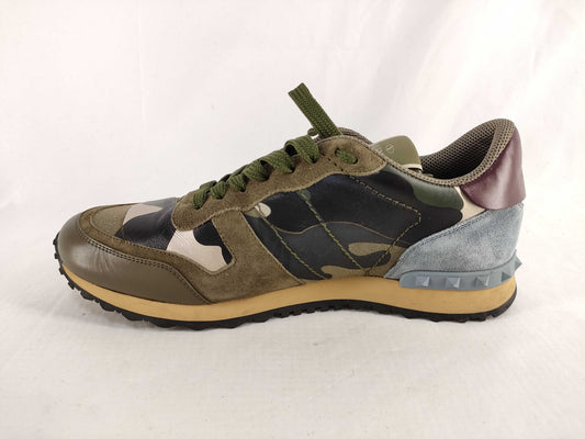 VALENTINO Rock Runner Camouflage Sneakers Size 42