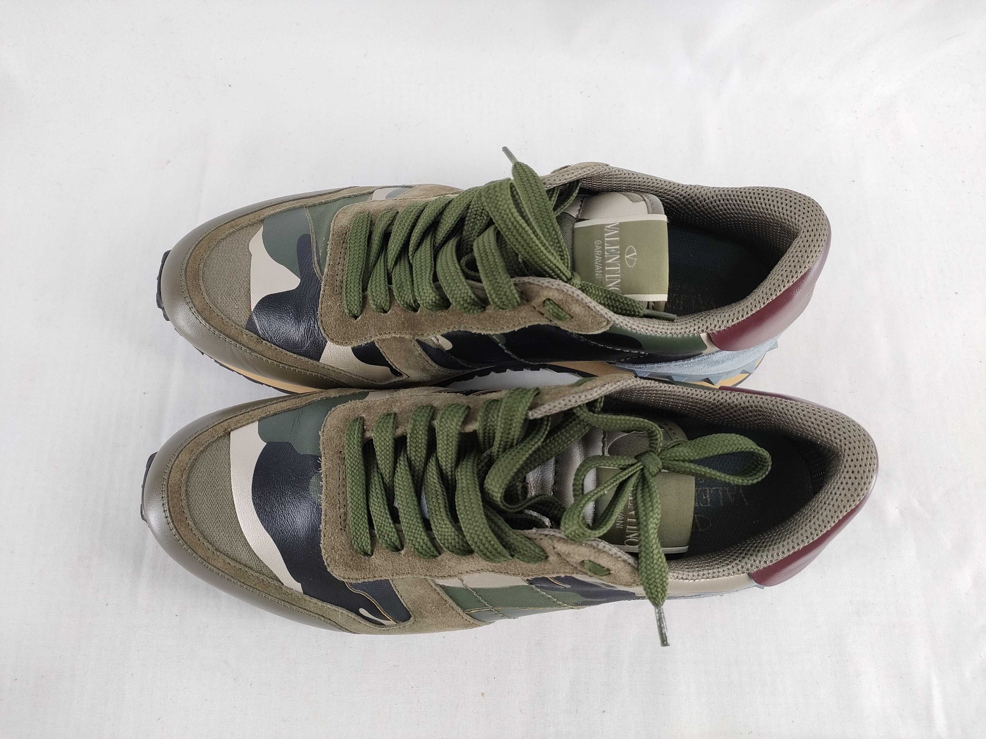 VALENTINO Rockrunner Camouflage Size 42 Sneakers