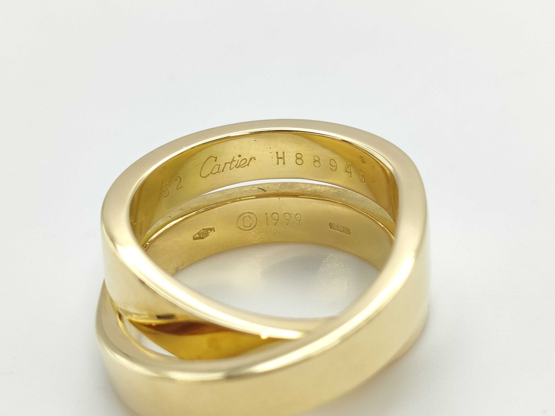 Cartier Paris #52 YG 750 15.3g Ring