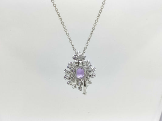 Damiani Colored Stone Diamond 750 10.2g Necklace