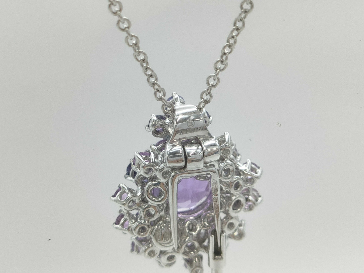 Damiani Colored Stone Diamond 750 10.2g Necklace