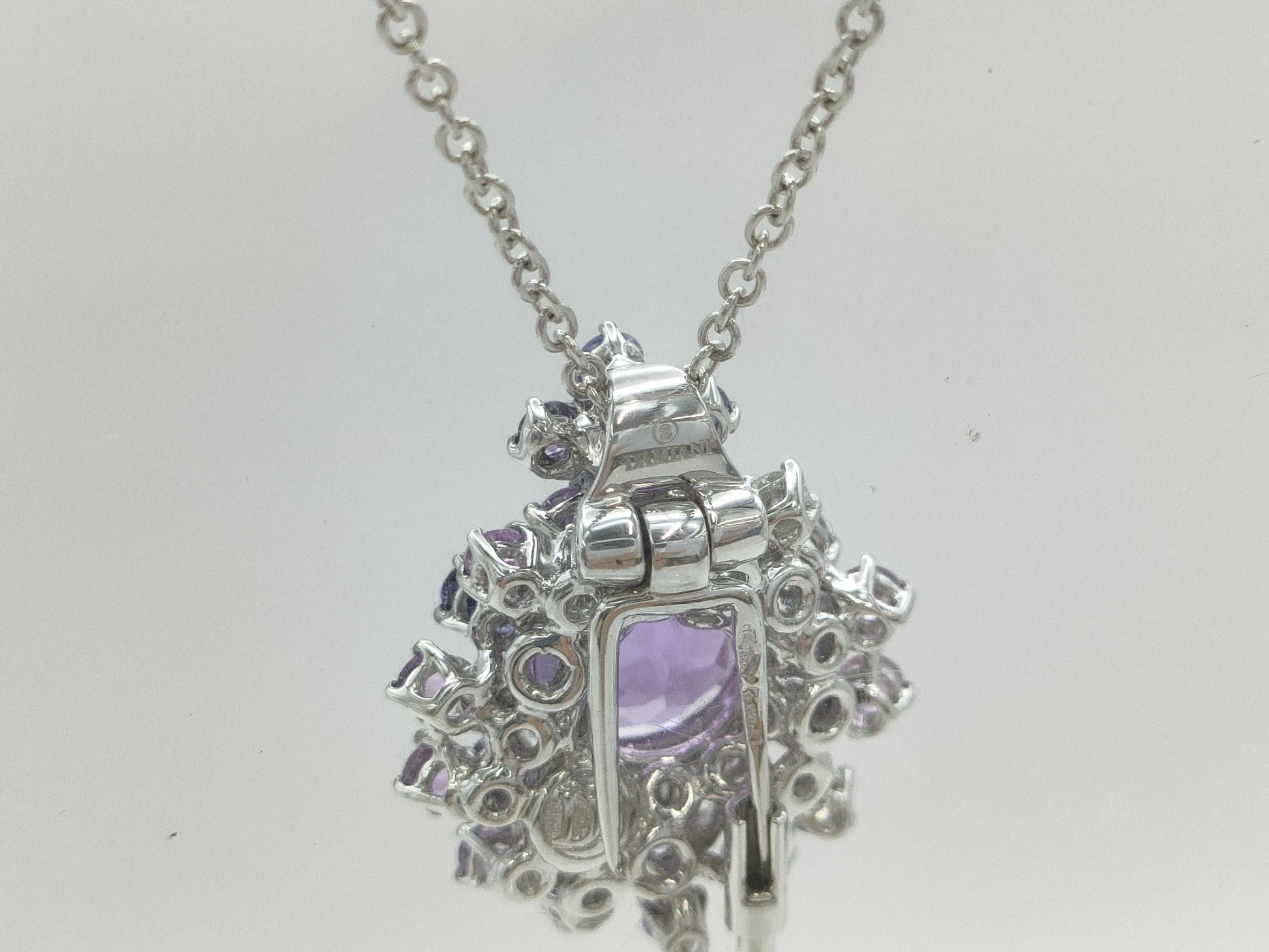 Damiani Colored Stone Diamond 750 10.2g Necklace