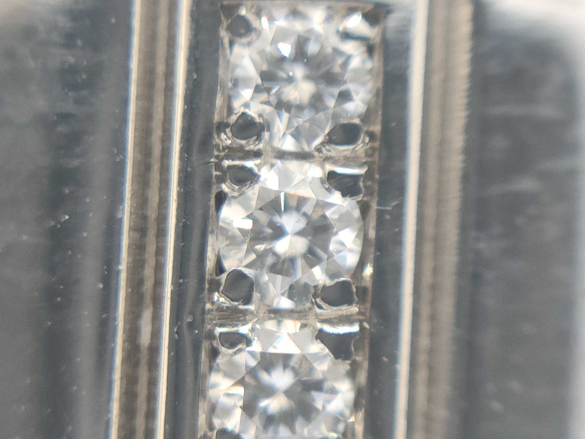 Cartier Tank Francaise #50 Diamond WG 750 16.3g Ring