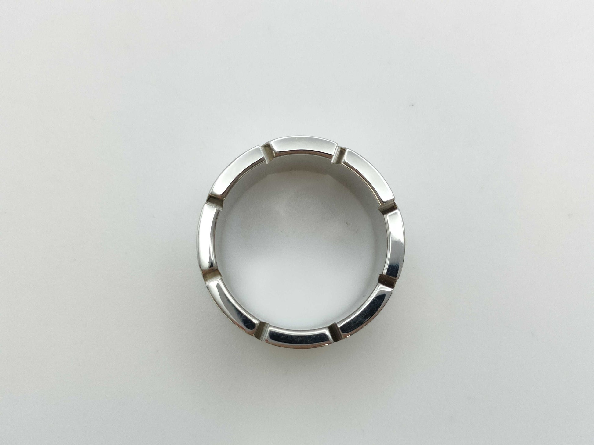 Cartier Tank Francaise #50 Diamond WG 750 16.3g Ring