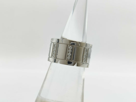 Cartier Tank Francaise #50 Diamond WG 750 16.3g Ring