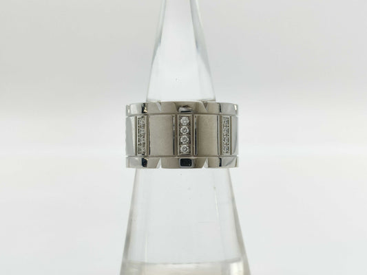 Cartier Tank Francaise #50 Diamond WG 750 16.3g Ring