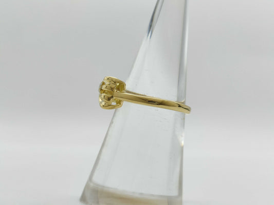 Tiffany&Co. Ribbon Diamond 750 4.0g Ring