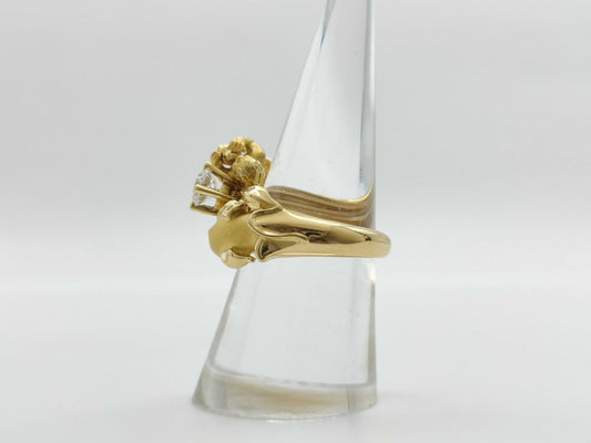 Carrera y Carrera Dolphin and Angel D0.543ct 750 11.2g Ring