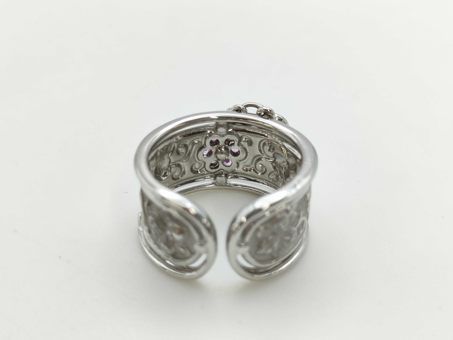 Carrera y Carrera Colored Stone Diamond WG 750 7.0g Ring