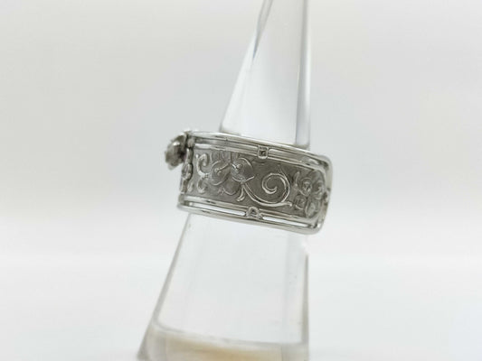 Carrera y Carrera Colored Stone Diamond Ring in WG 750