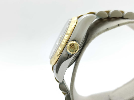 ROLEX 179173G 95K08847 Silver Dial Women's Watch