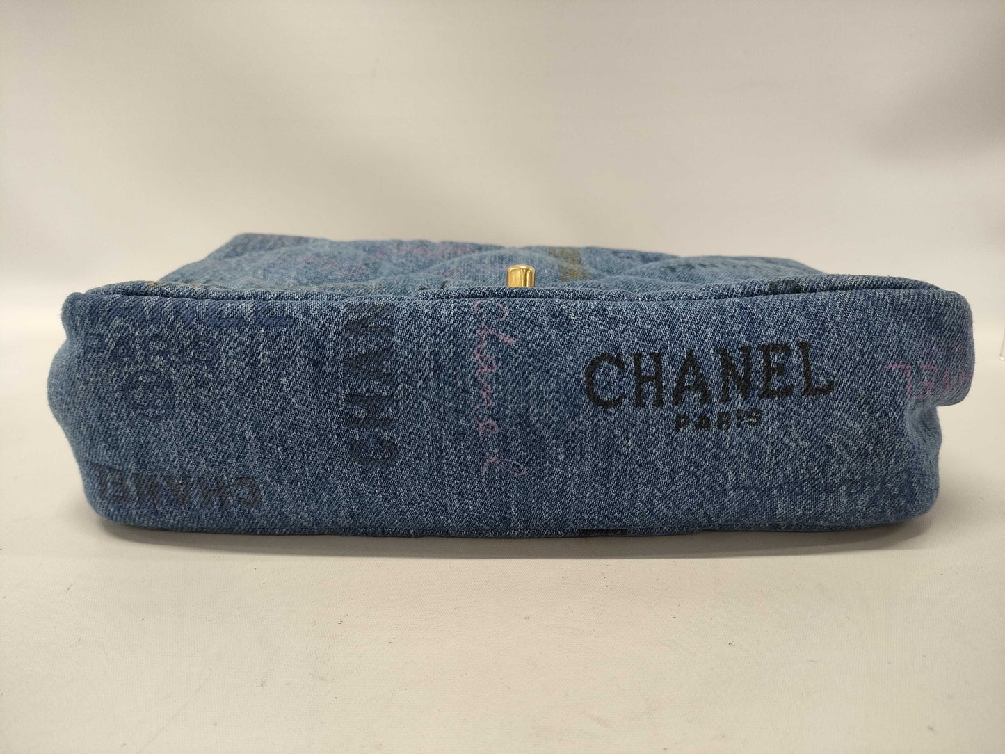 CHANEL Chain Shoulder Bag Matelasse 25 Denim AS3134 Shoulder Bag