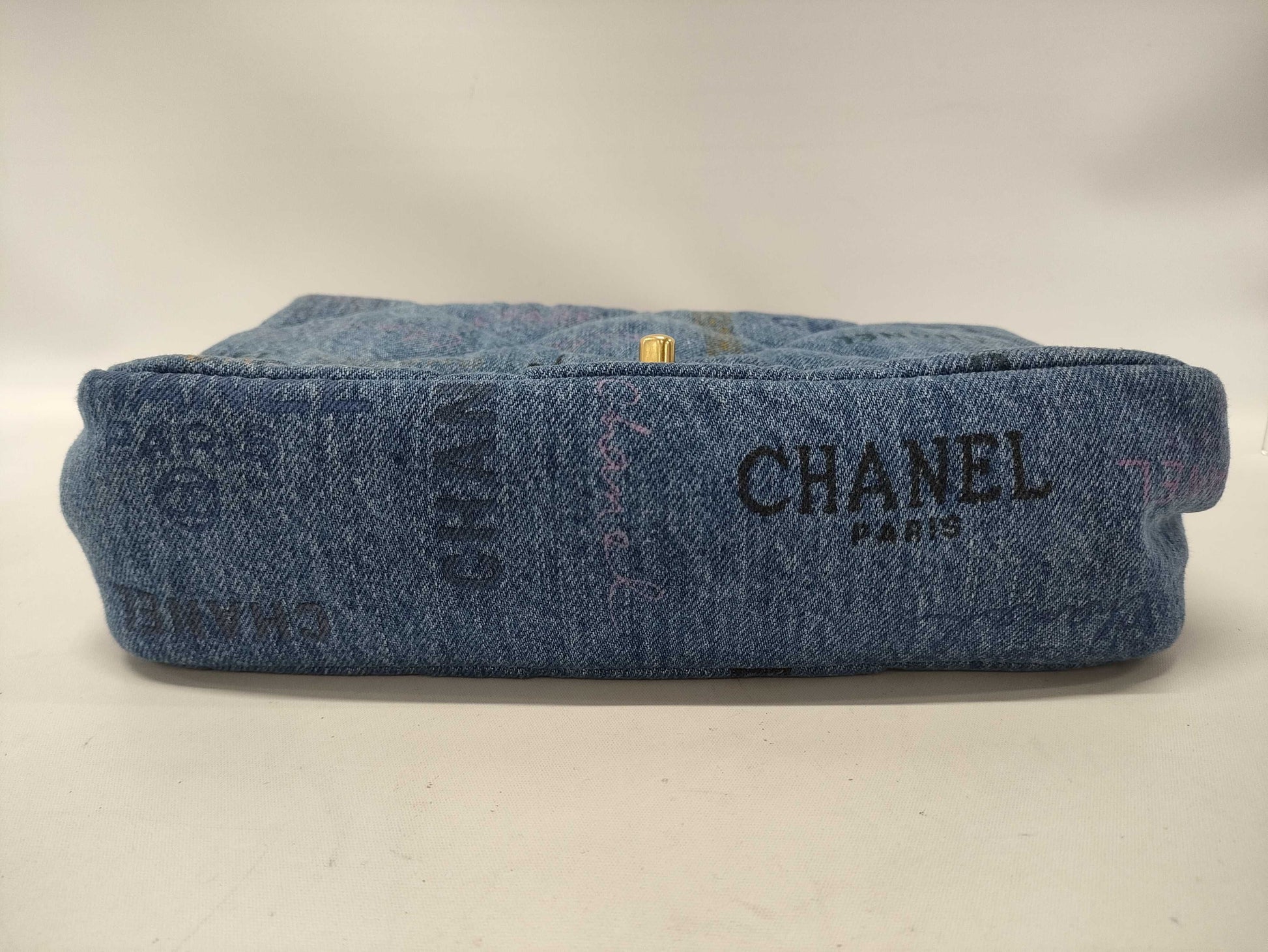 CHANEL Chain Shoulder Bag Matelasse 25 Denim AS3134 Shoulder Bag