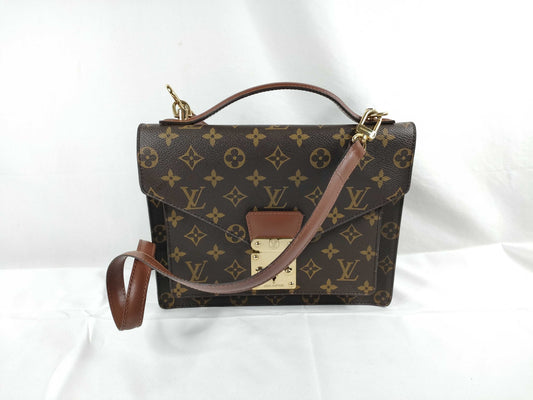 LOUIS VUITTON Monogram Monceau 26 M51187 Handbag Handbag