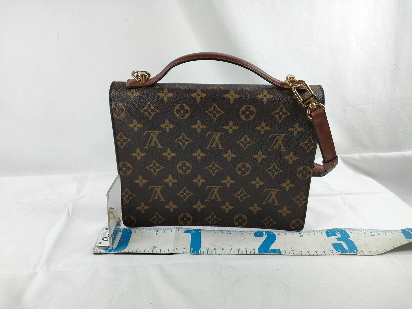 LOUIS VUITTON Monogram Monceau 26 M51187 Handbag Handbag