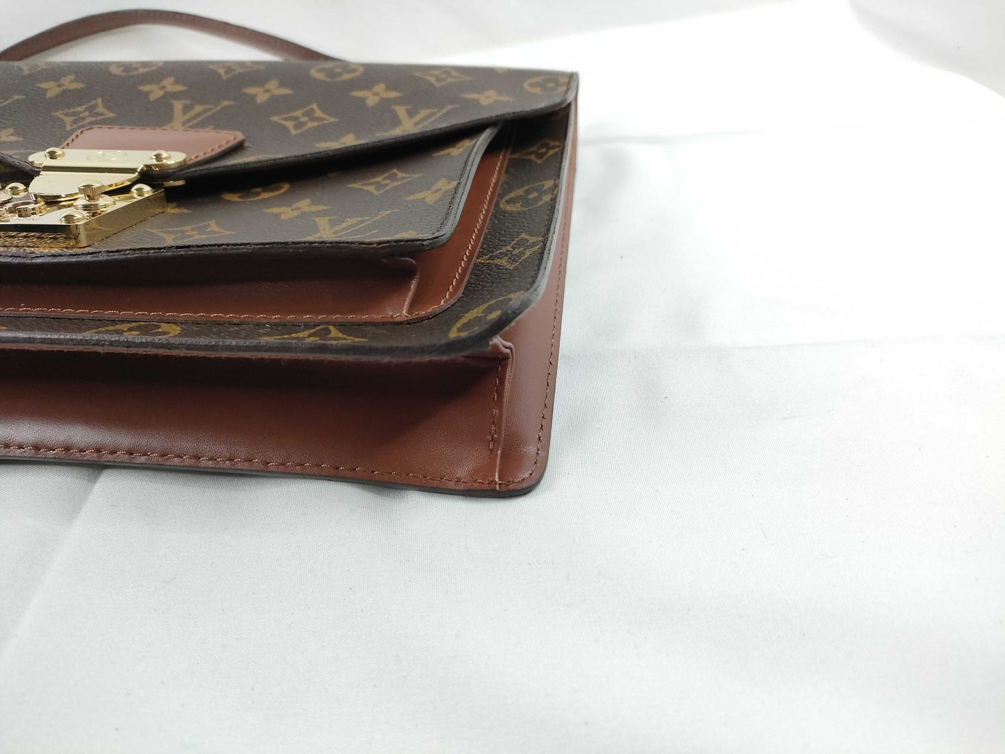 LOUIS VUITTON Monogram Monceau 26 M51187 Handbag Handbag