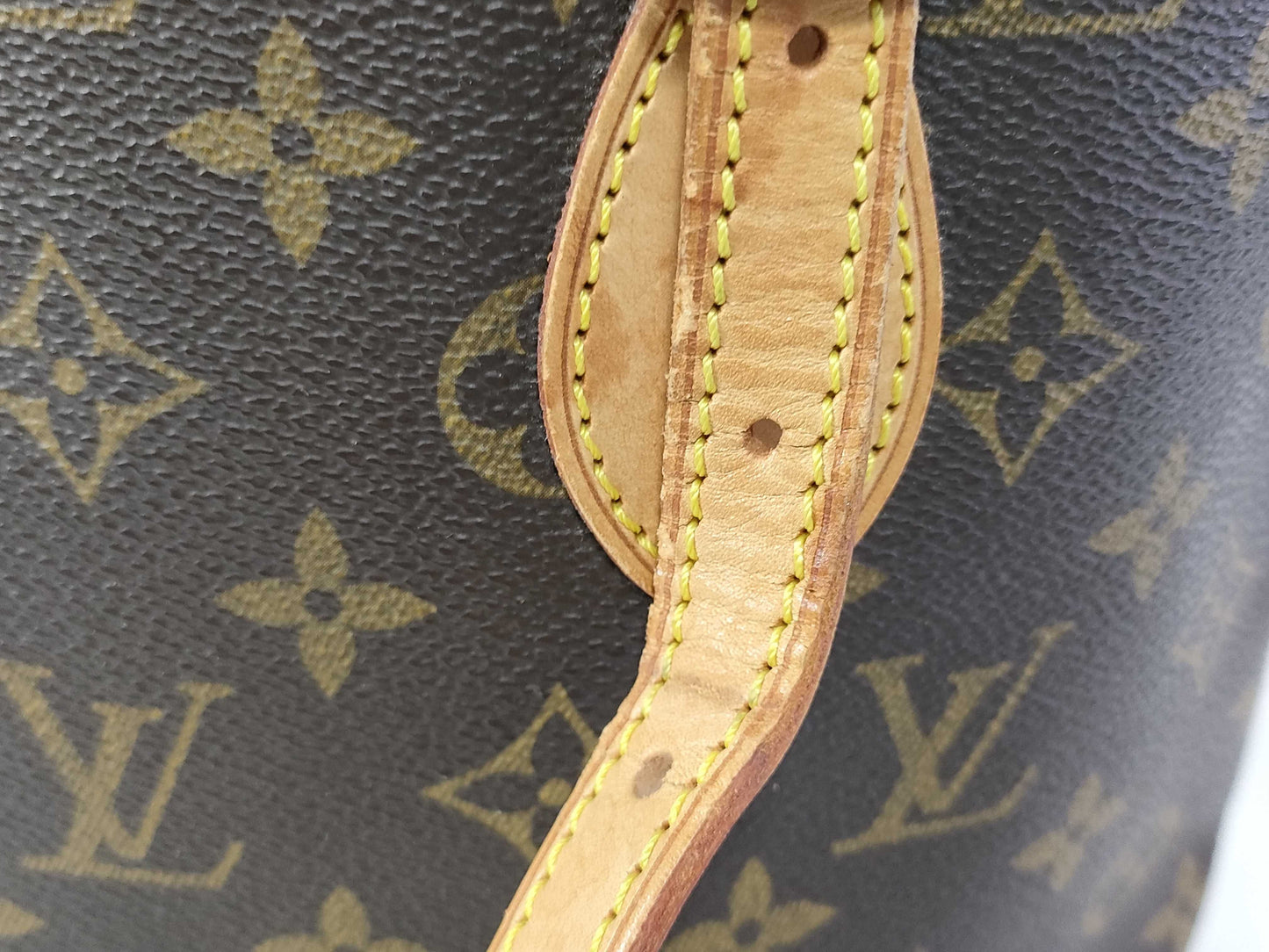 LOUIS VUITTON Monogram Vuitton Bucket No Pouch Tobag