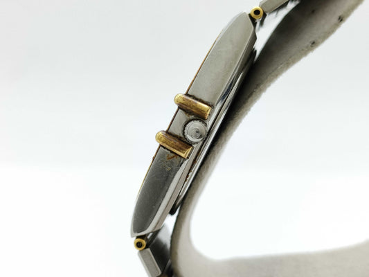 OMEGA Constellation Black Dial Quartz Immovable Boy's Watch