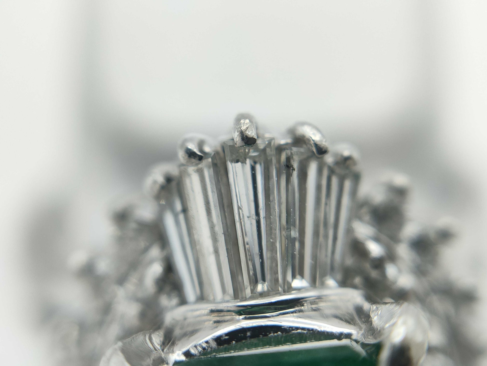 E1.62ct D0.70ct PT900 7.6g Ring
