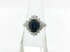 S2.46ct D0.61ct PT900 6.8g Ring