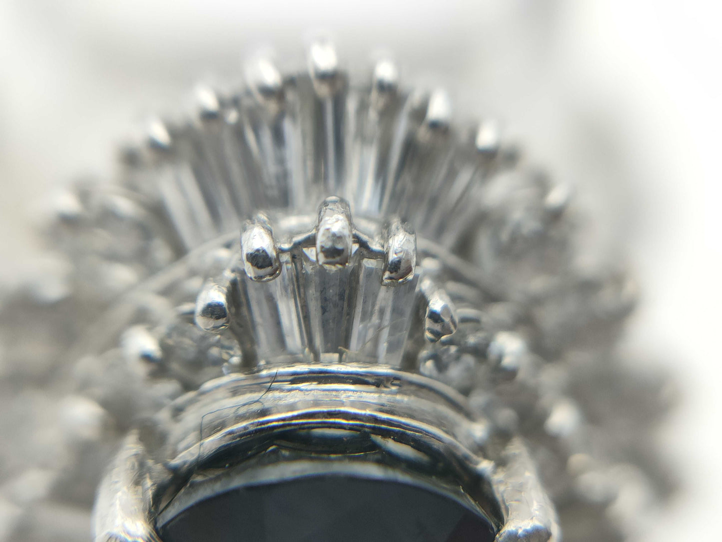 S3.51ct D0.90ct PT900 9.2g Ring