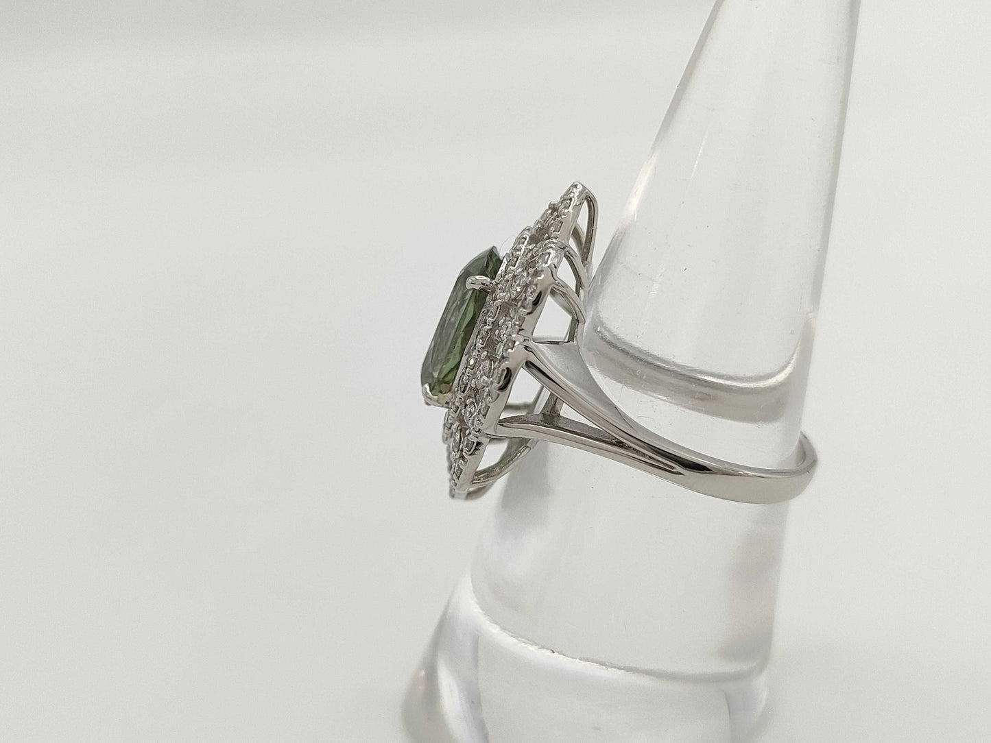 AX2.85ct D0.76ct PT950 8.3g Ring