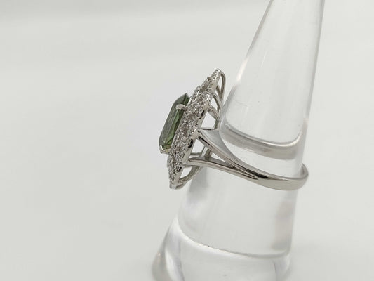 AX2.85ct D0.76ct PT950 8.3g Ring