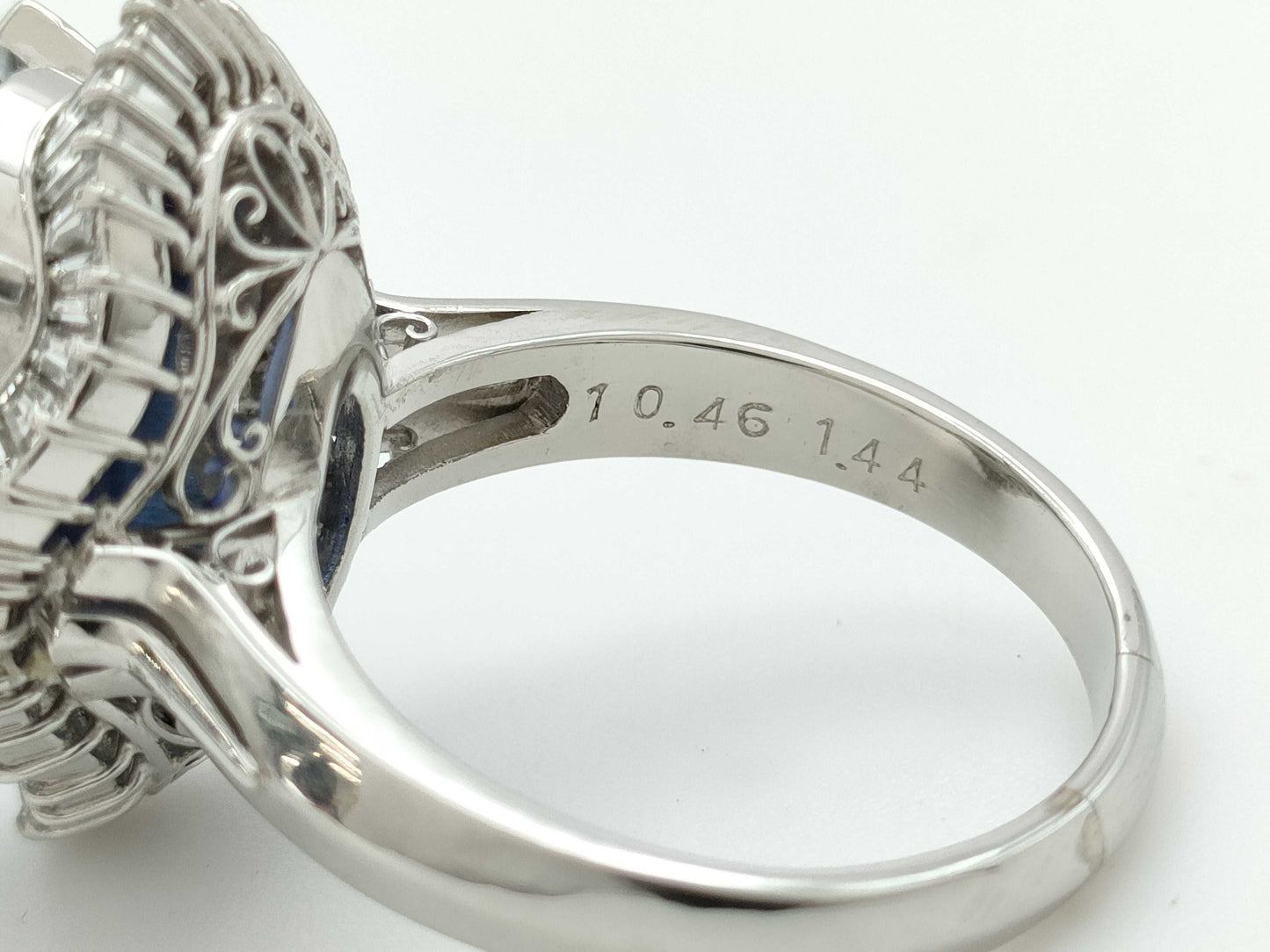 S10.46ct D1.44ct PT900 14.8g Ring