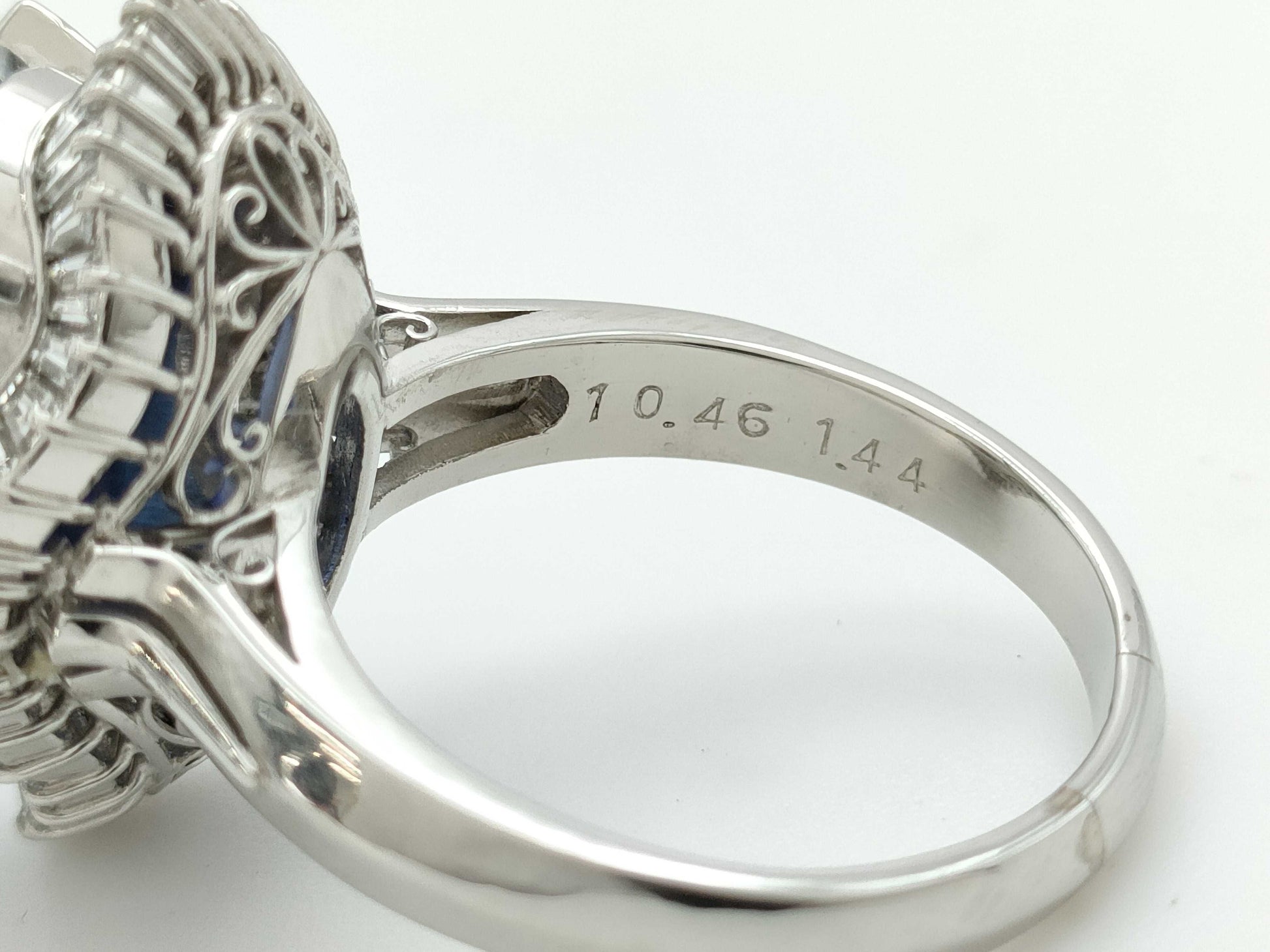 S10.46ct D1.44ct PT900 14.8g Ring