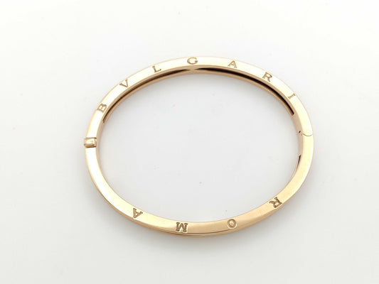 BVLGARI Bezero One Rome M PG AU750/METAL 28.1g Bracelet Bangle
