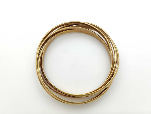 Akio Mori 30PD K18 103.7g Bracelet Bangle