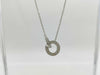 Cartier Love Hoop Diamond WG Au750 5.6g Necklace