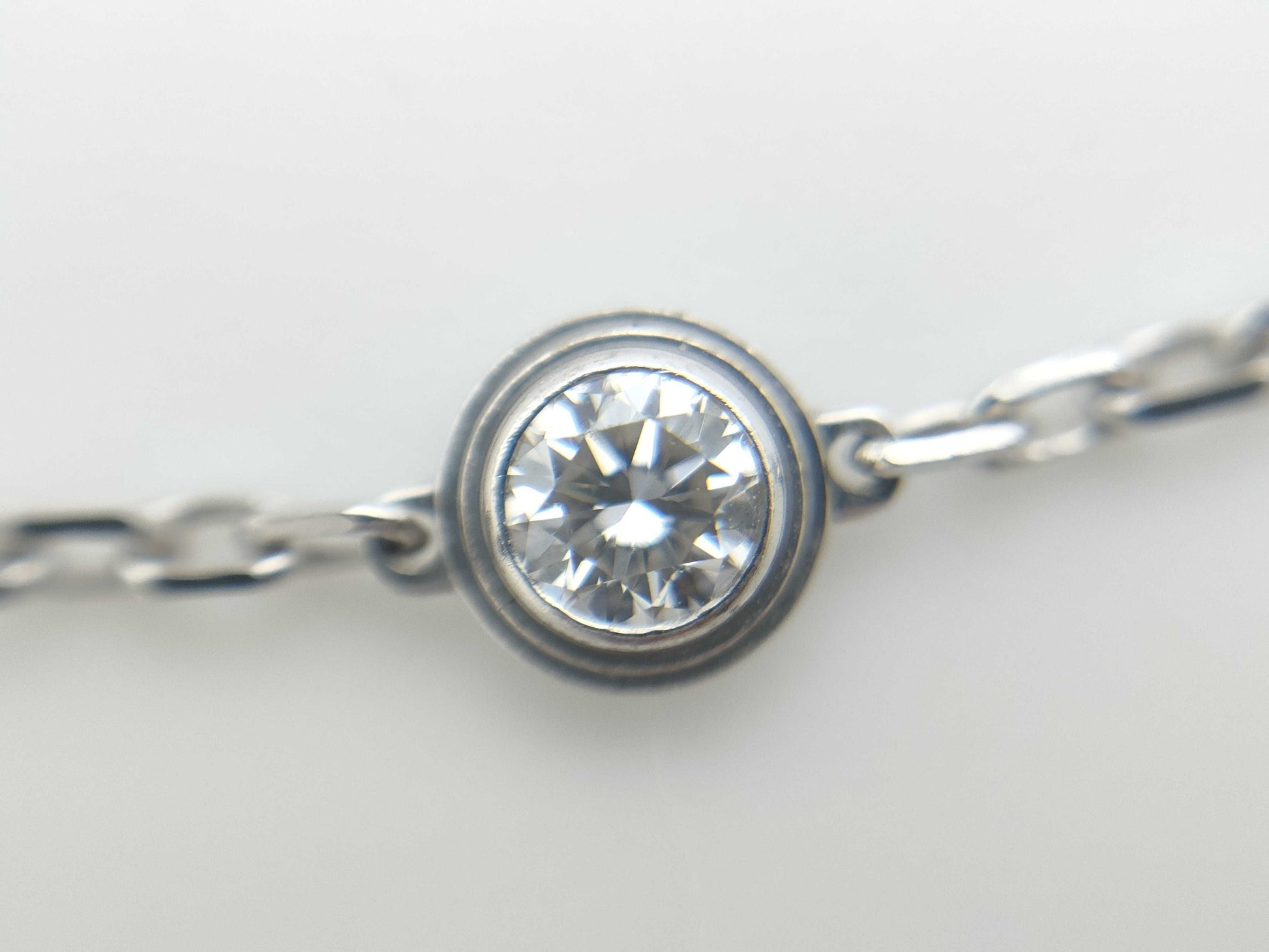Cartier Diarmand Leger d'Amour 1PD WG 750 2.3g Bracelet Bangle
