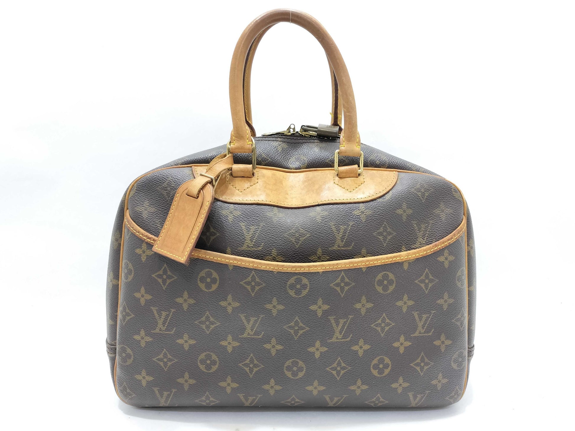 LOUIS VUITTON Monogram Vuitton Deauville Handbag