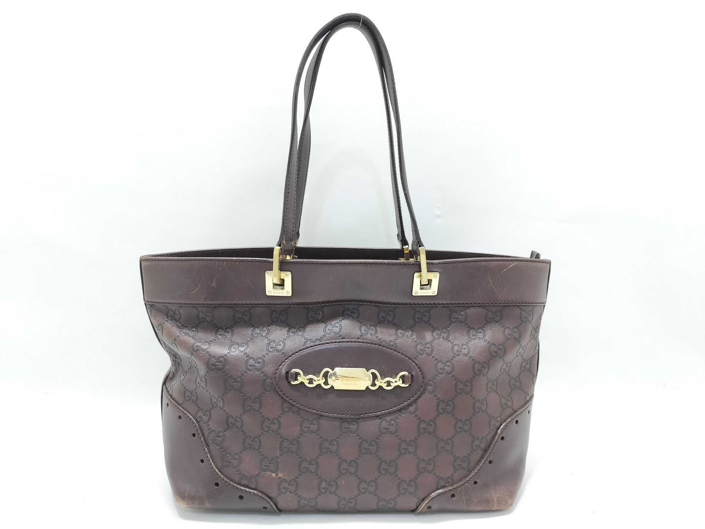 GUCCI Gucci Sima Gucci 145993 Tote Bag