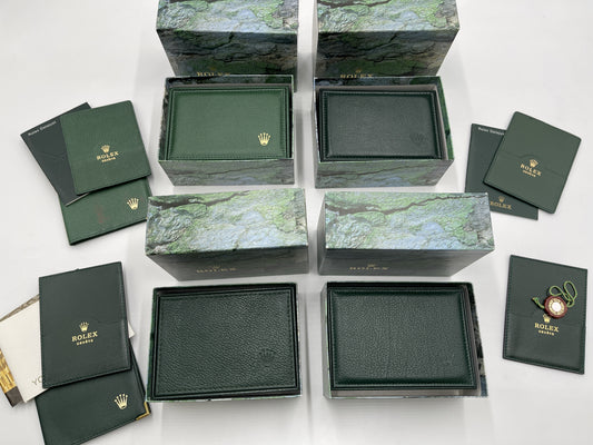 ROLEX Empty Box Set of 4 Unisex