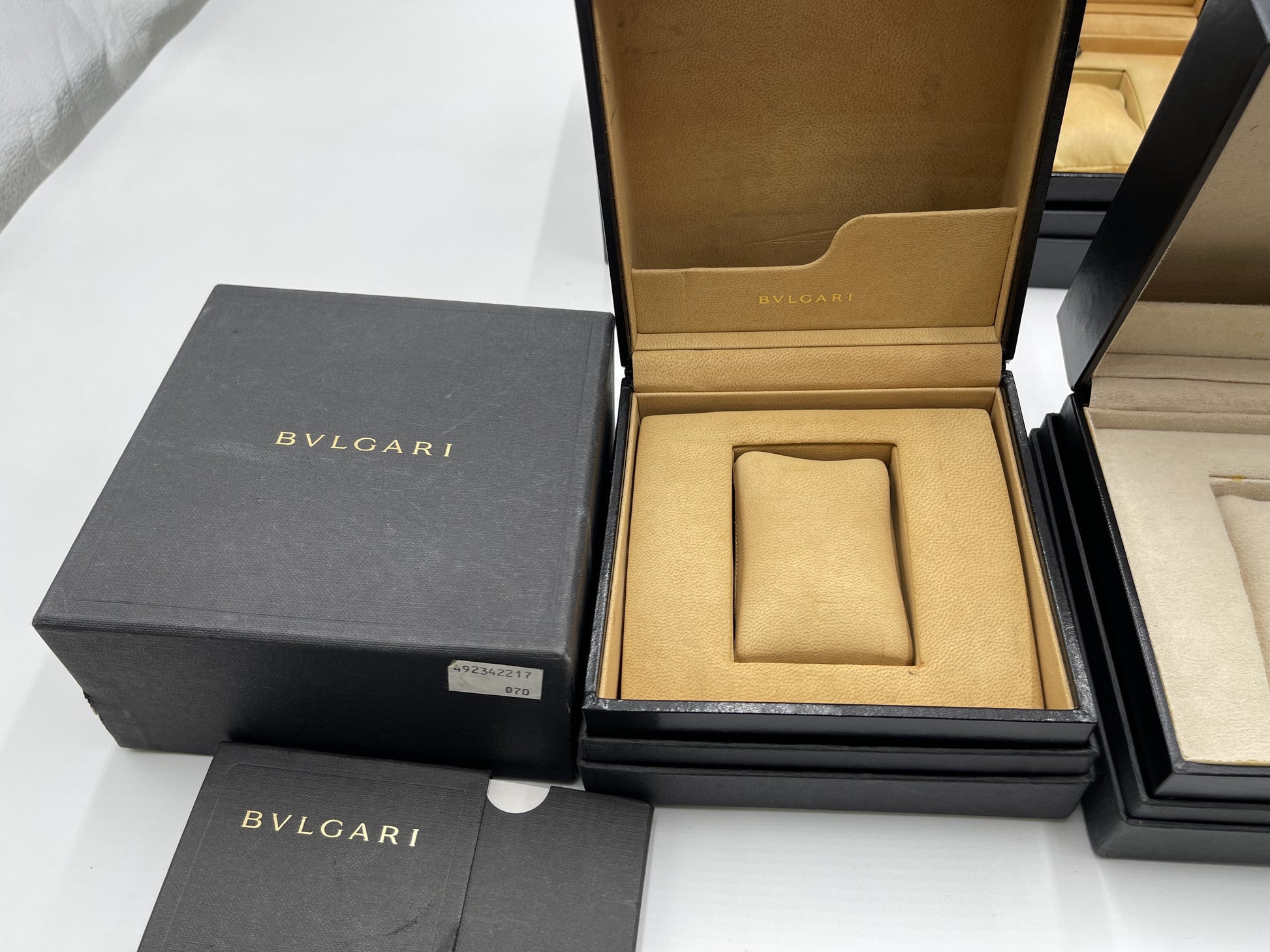 BVLGARI Empty Box 3-Piece Set Women's Watch