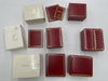 Cartier Vermeil Must Santos Empty Box with Guarantee Card Set of 4 Women's Watches