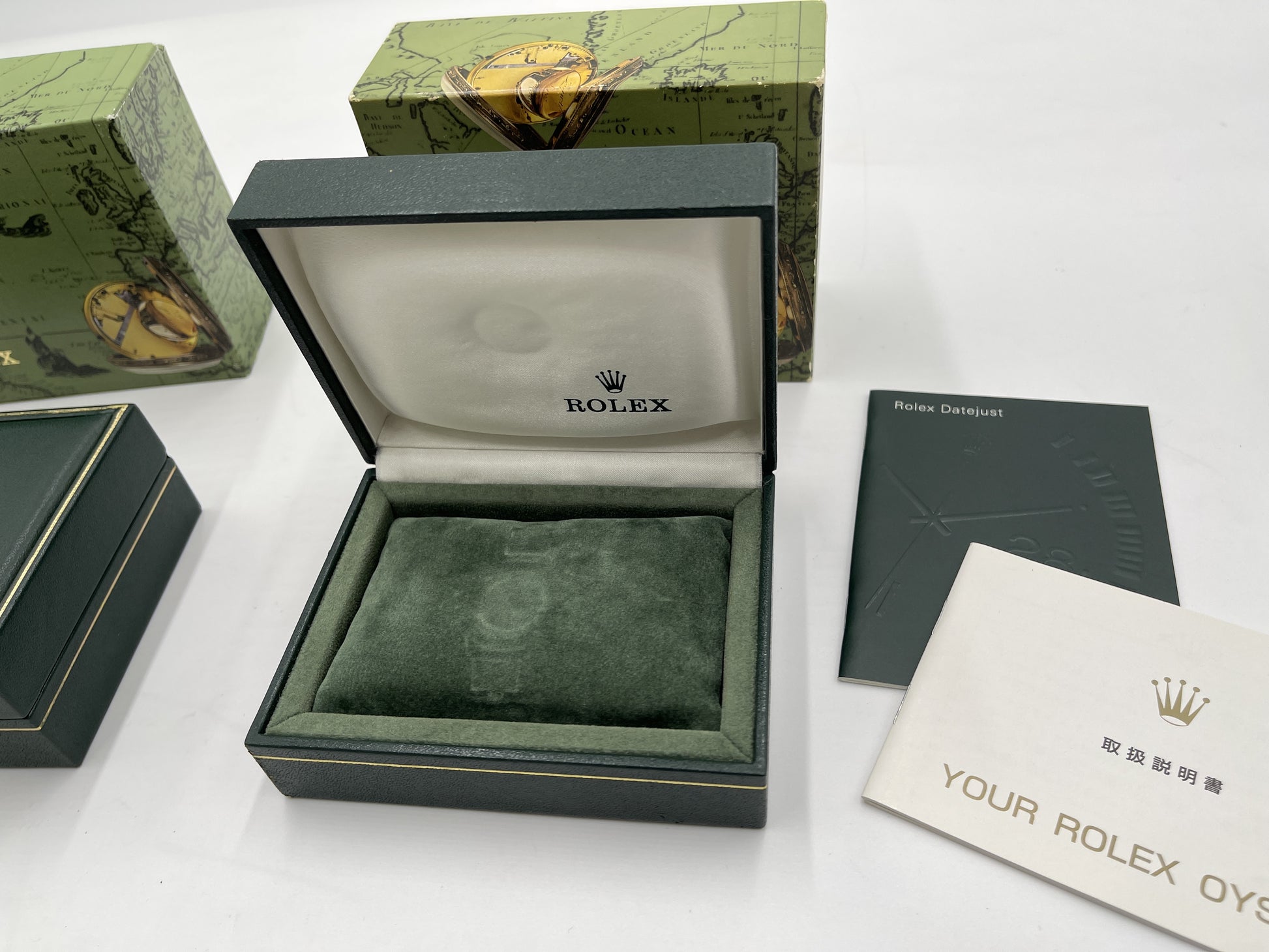 ROLEX Empty Box 3-Piece Set Unisex