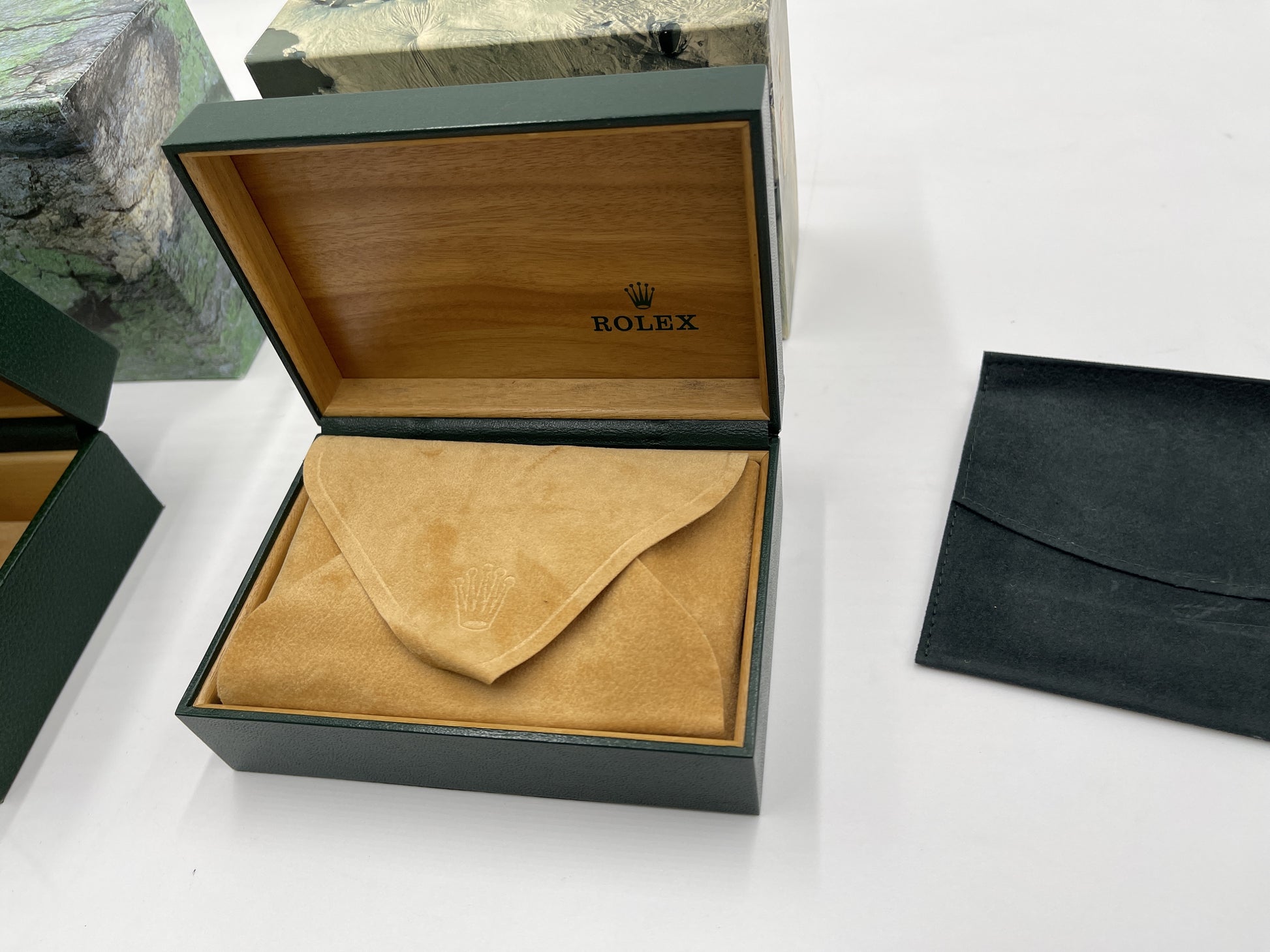 ROLEX Empty Box Set of 4 Unisex