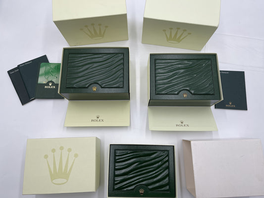 ROLEX Box 3-Piece Set Unisex