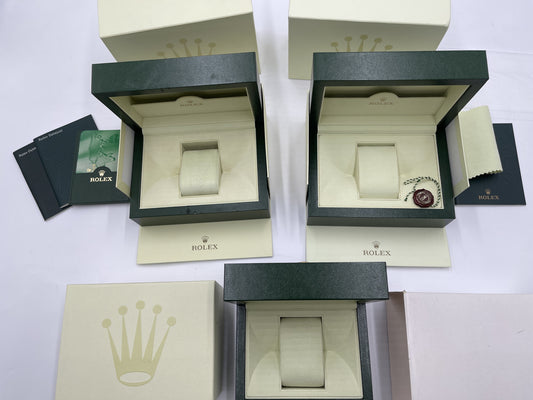 ROLEX Box 3-Piece Set Unisex