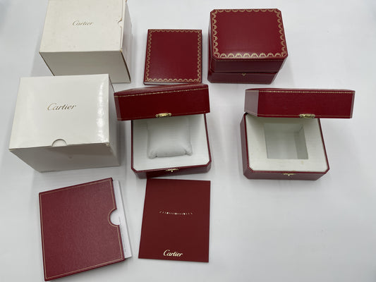 Cartier Empty Box 3-Piece Set Unisex